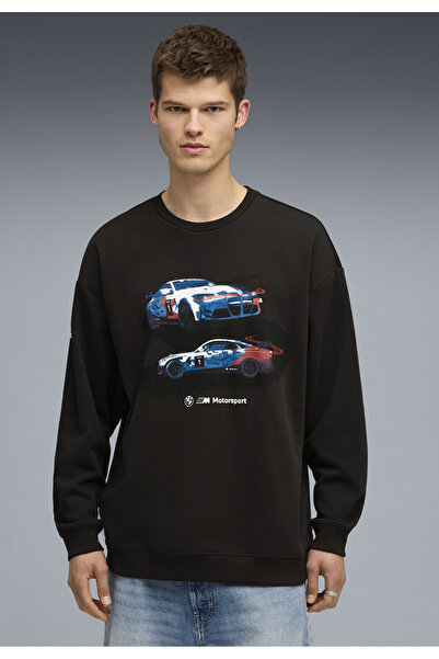 Puma Φούτερ με γραφική λαιμόκοψη BMW M Motorsport Ανδρικό