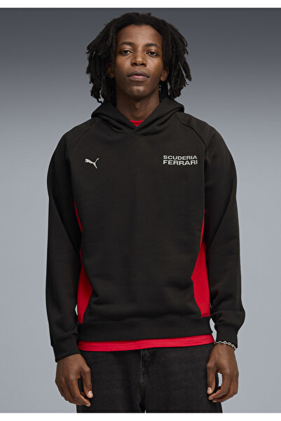 Puma Scuderia Ferrari Lifestyle Ανδρικό Φούτερ με Κουκούλα