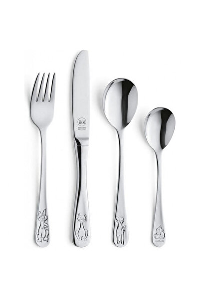 Carl Schmidt Sohn Set of 4 Carl Schmidt Sohn Kids children's cutlery, anti-allergic