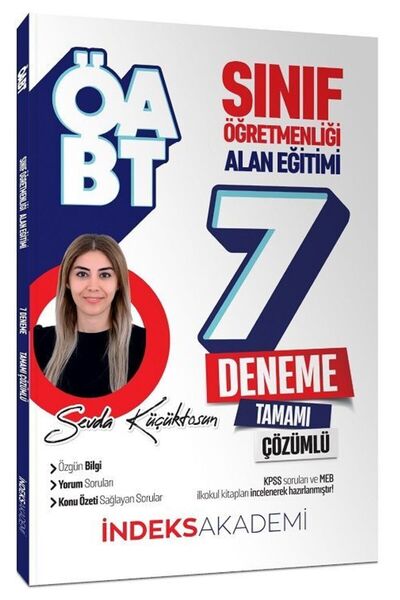 İndeks Akademi İndeks Akademi ÖABT Sınıf Öğretmenliği Alan Eğitimi 7 Deneme Ç...