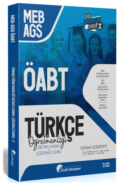 Özdil Akademi Yayınları Özdil Akademi ÖABT MEB-AGS Türkçe 2. Kitap Divan Edeb...