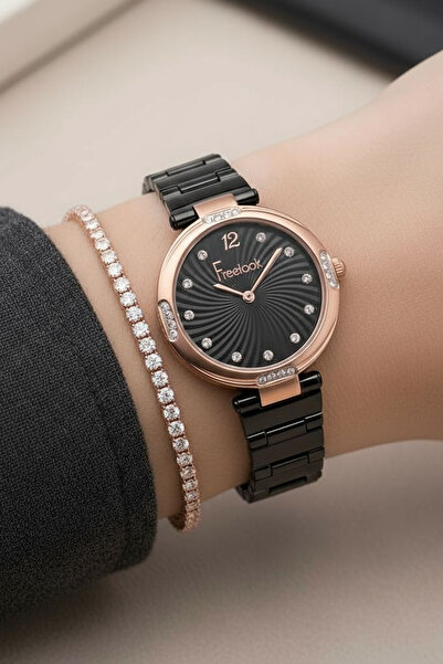 Freelook Freelook Black Women's Wristwatch