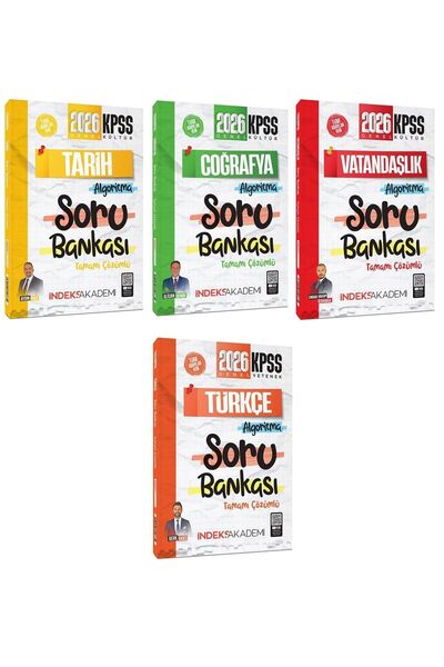 İndeks Akademi İndeks Akademi 2026 KPSS Tarih + Coğrafya + Vatandaşlık + Türk...