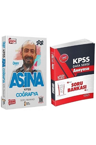İsem Yayınları SÜPER FİYAT - İsem + Data 2022 KPSS Coğrafya Aşina+Anayasa Vat...