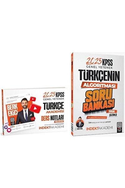 İndeks Akademi SÜPER FİYAT - 2025 KPSS Türkçe Akademisi Video Ders Notları + ...