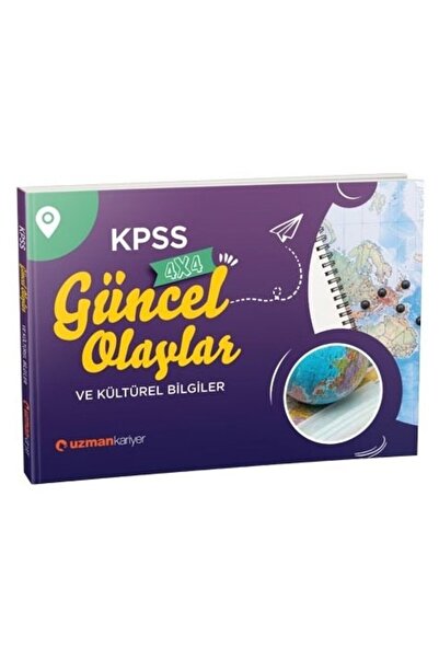Uzman Kariyer Yayınları SÜPER FİYAT - Uzman Kariyer KPSS 4x4 Güncel Olaylar v...