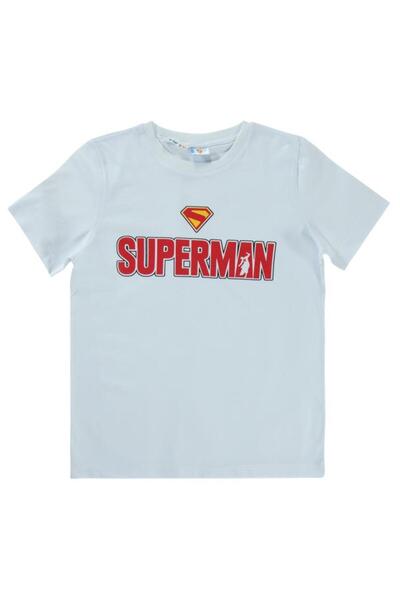 Superman Μπλουζάκι Superman με τύπωμα για παιδιά 10-13 ετών - Λευκό