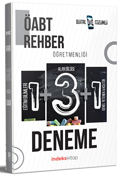 İndeks Akademi SÜPER FİYAT - İndeks Akademi ÖABT Rehber Öğretmenliği 5 Deneme...