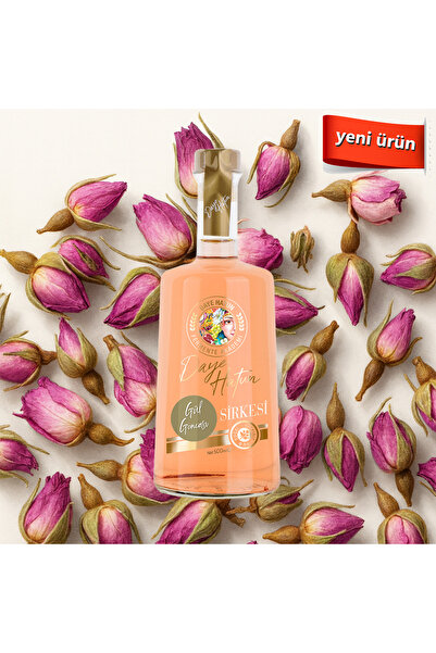 DAYE HATUN Gül Goncası Sirkesi / Rosebud Vinegar (doğal Fer Canlı Sirke / Nat. Ferm. / 500 Ml)