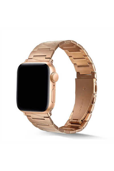 UnDePlus Apple Watch 10/11 Serisi 46mm Kordon Z Model Metal Kordon