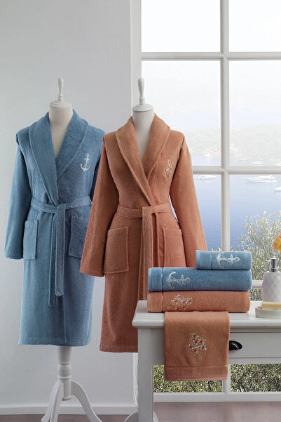 Özdilek Rozen Family Set Blue - Somon