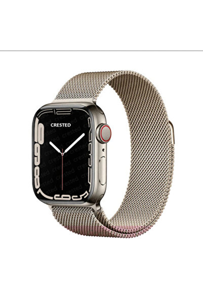 UnDePlus Apple Watch 10/11 42mm-38/40/41mm Kordon Milano Loop Metal Kordon 2/3/4/5/6/se/7/8/9