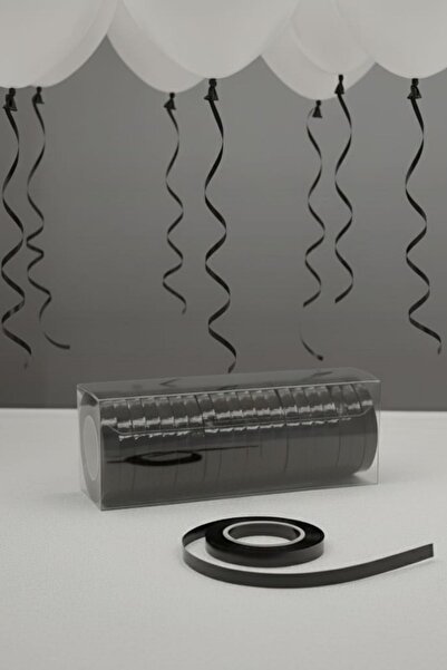 SkyPop 25 مترًا من الرافية المعدنية السوداء، عيد ميلاد، يوم خاص، احتفال، خيط ...