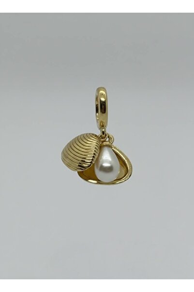 NG TAKI GÜZELLİK NG İnci Deniz Kabuğu Altın Charm Kolye Ucu Kadın Çelik Takı ...