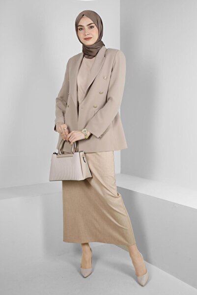 Alvina KRUVAZE YAKA BLAZER CEKET 43843
