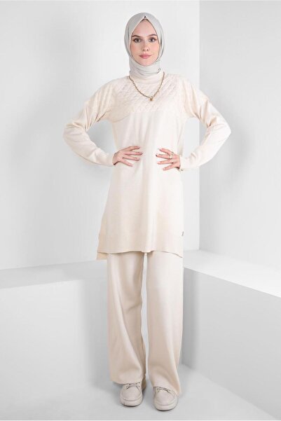 Alvina TROUSERS Knitwear Suit 44087