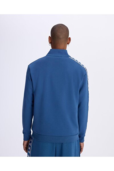 Kappa Authentic 222 Banda Pulliogt Erkek Petrol Mavisi Regular Fit Sweatshirt