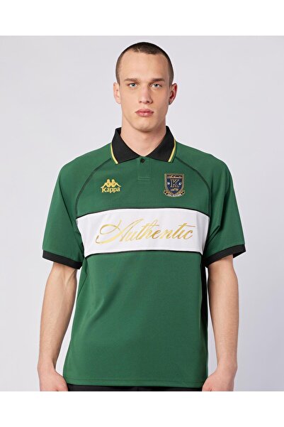 Kappa Norton Tur Erkek Yeşil Regular Fit Tişört