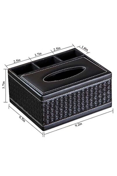 Arabest PU Leather Rectangular Tissue Box Cover