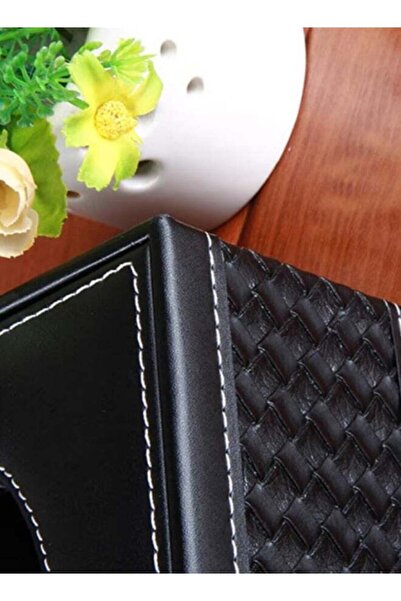 Arabest PU Leather Rectangular Tissue Box Cover