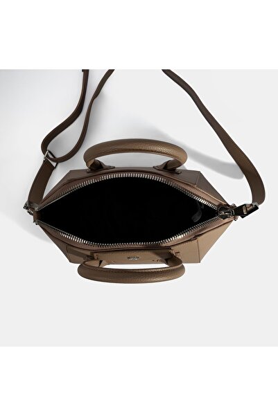 Desa Geantă de mână maro cu curea de umăr pentru femei