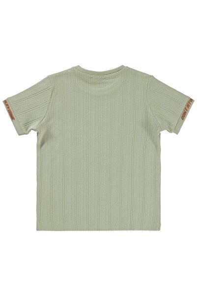 Civil Boys تي شيرت للأولاد من عمر 6 إلى 9 سنوات باللون الرمادي الناعم