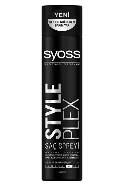 Syoss STYLE PLEX SPREY 400 ML 1 ADET GÜÇLÜ TUTUŞ SAÇ SPREYİ