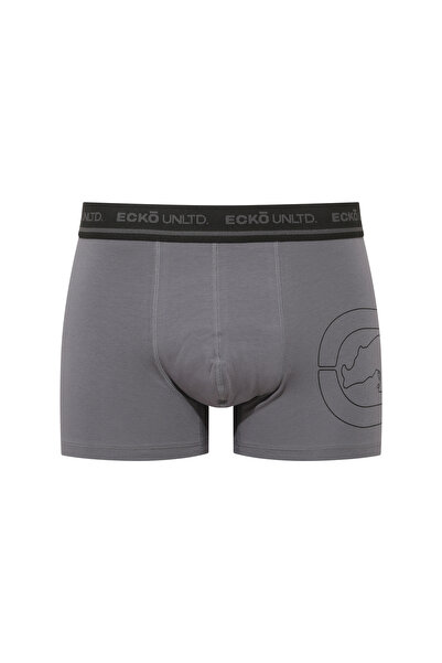 ECKO Anthracite - Gray Melange - Black 3-Pack Boxer Briefs