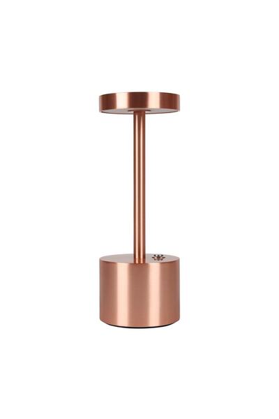 retroline Lüks Şarjlı Masa Lambası Light Old Copper Kaplama