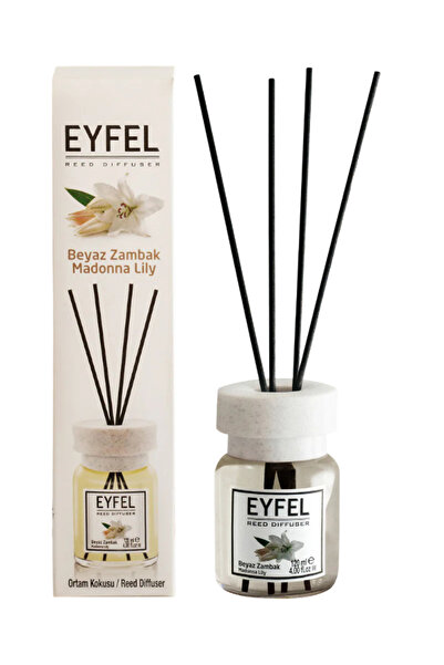Eyfel odorizant de camera cu bete 120ml, Madonna Lily (Crin)