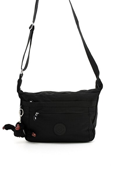 Sanmorris Black Water Resistant Crossbody Women's Bag - For School, Travel and Shoulder