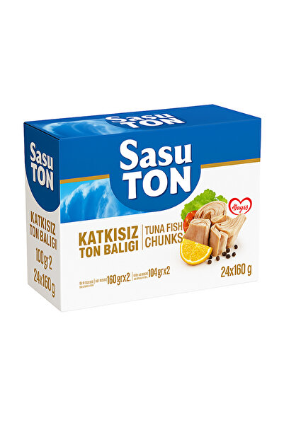 SASU Blue Klasik Ton Balığı 24x160g Iri Parçalı