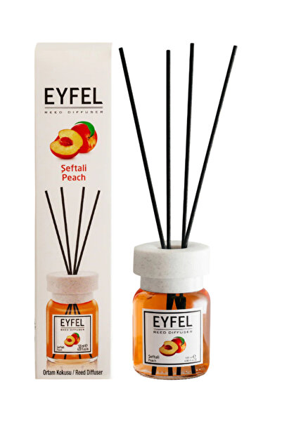 Eyfel odorizant de camera cu bete 120ml, Peach (Piersica)