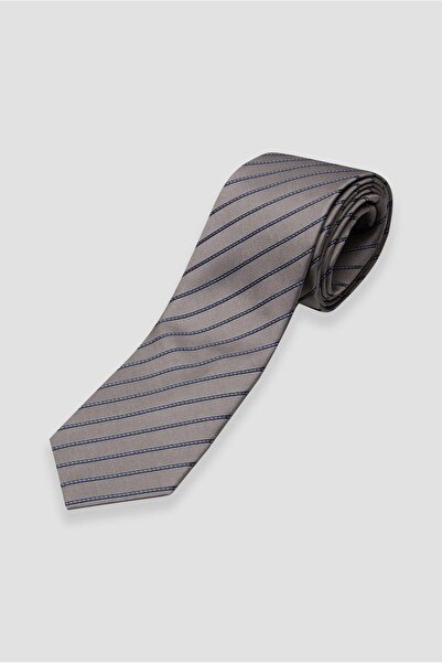 Abbate Краватка 8 см Мікрофібра Поліестер Жовта Чоловіча Краватка в Смужку