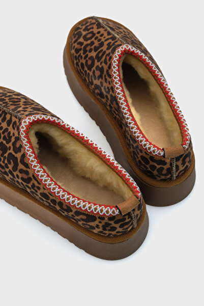 Capone Outfitters Carroll Жіночі закриті капці з товстою підошвою, круглим носком і хутром