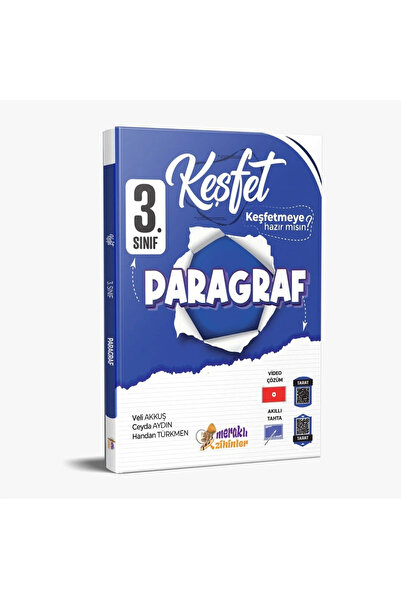meraklı zihinler 3.SINIF KEŞFET PARAGRAF SORU BANKASI (2025)