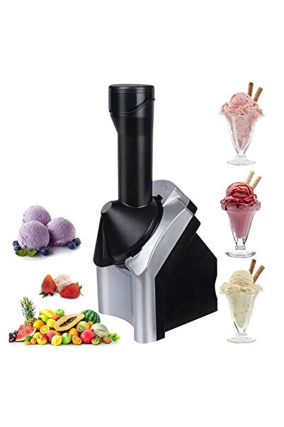 fulina DIY Ice Cream Machine,220V Automatic Fruit Ice Cream Machine,Food Grade Safe Material,Easy to Operat