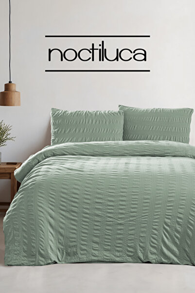 Noctiluca Noira 100% Cotton Combed Cotton Breathable Double Duvet Cover Set | Quilt Cover and Pillowcase