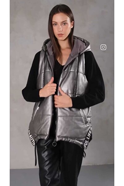 CHERİE Kapüşonlu Şişme Yelek