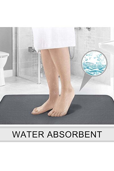 fulina Bathroom Rug Sets, 3 Piece Non Slip Absorbent Ultra Soft Cozy Velvet Bathroom Mat Memory Foam Bath M