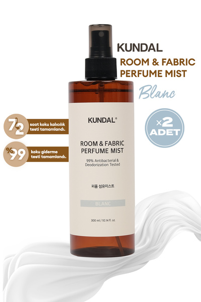Kundal Oda ve Kumaş Kokusu Room & Fabric Perfume Mist (Blanc) 300 ml