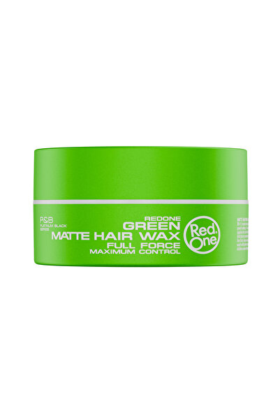 Red One Mat Wax – Doğal Ve Mat Görünüm Saç Şekillendirici – Güçlü Tutuş 150 ml
