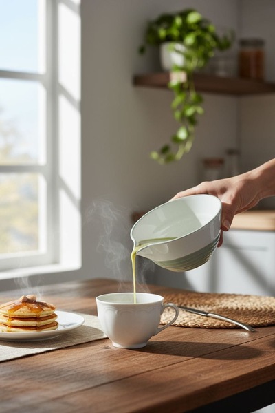 seramondo 3-Piece Set Matcha Bowl, Whisk Holder, and Mug