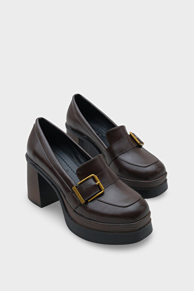 Capone Outfitters Rowena Дамски обувки с висок ток и катарама