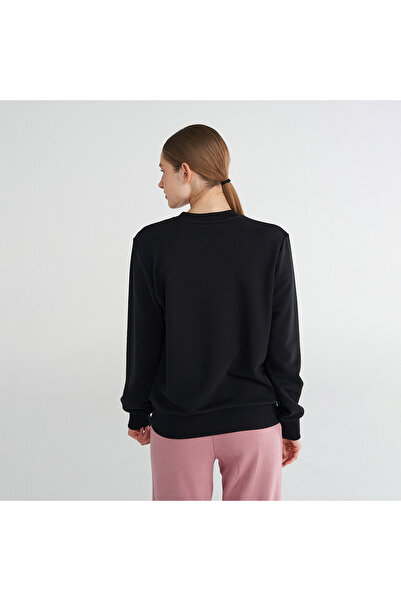 hummel T-Hml Pulse Regular Crew W Neck Siyah Kadın Sweatshirt 922440-2001