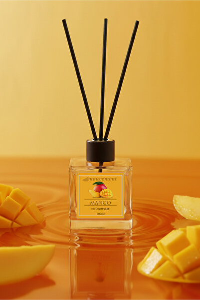 MOUVEMENT Mango 100 ml Bambu Çubuklu Oda Kokusu Evinizde Egzotik Bir Atmosfer...