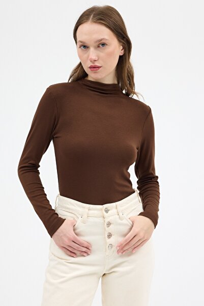 Rays Кафе полуръкав дълъг ръкав боди 2069