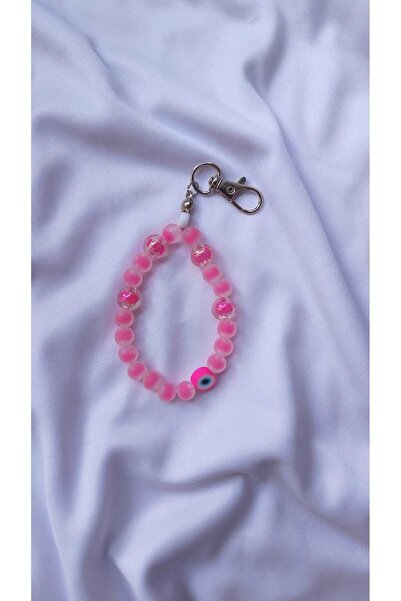Rodopiva Pembe Nazar Boncuklu Charm – Zarafetin ve Korumanın Buluşması