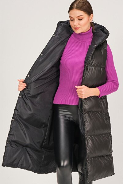 Dewberry Z6733 Hk Style Vest-Black