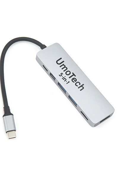 Genel Markalar 5in1 Type-c to USB Hub 5 Port Çoklayıcı Laptop Macbook Air içi...